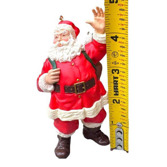 Hallmark Keepsake Lot of 3 Santa Ornament Collectors Series Vintage Christmas - Picture 5 of 8